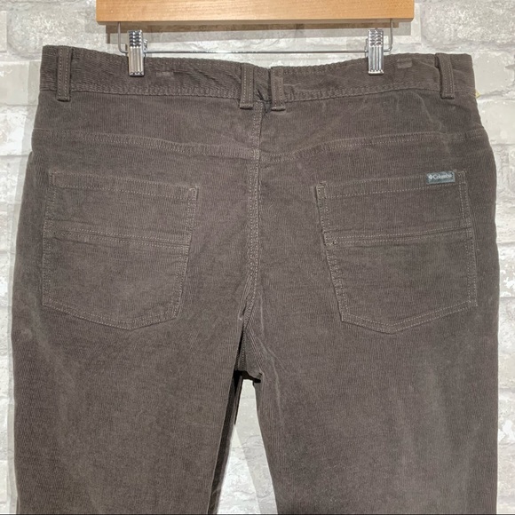 COLUMBIA MEN'S BROWN CORDUROY STRAIGHT LEG PANTS 38x30 - Picture 4 of 10